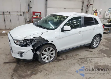 2015 Mitsubishi Outlander Sport Es z USA, uszkodzony, nr VIN 4A4AR3AU9FE030146